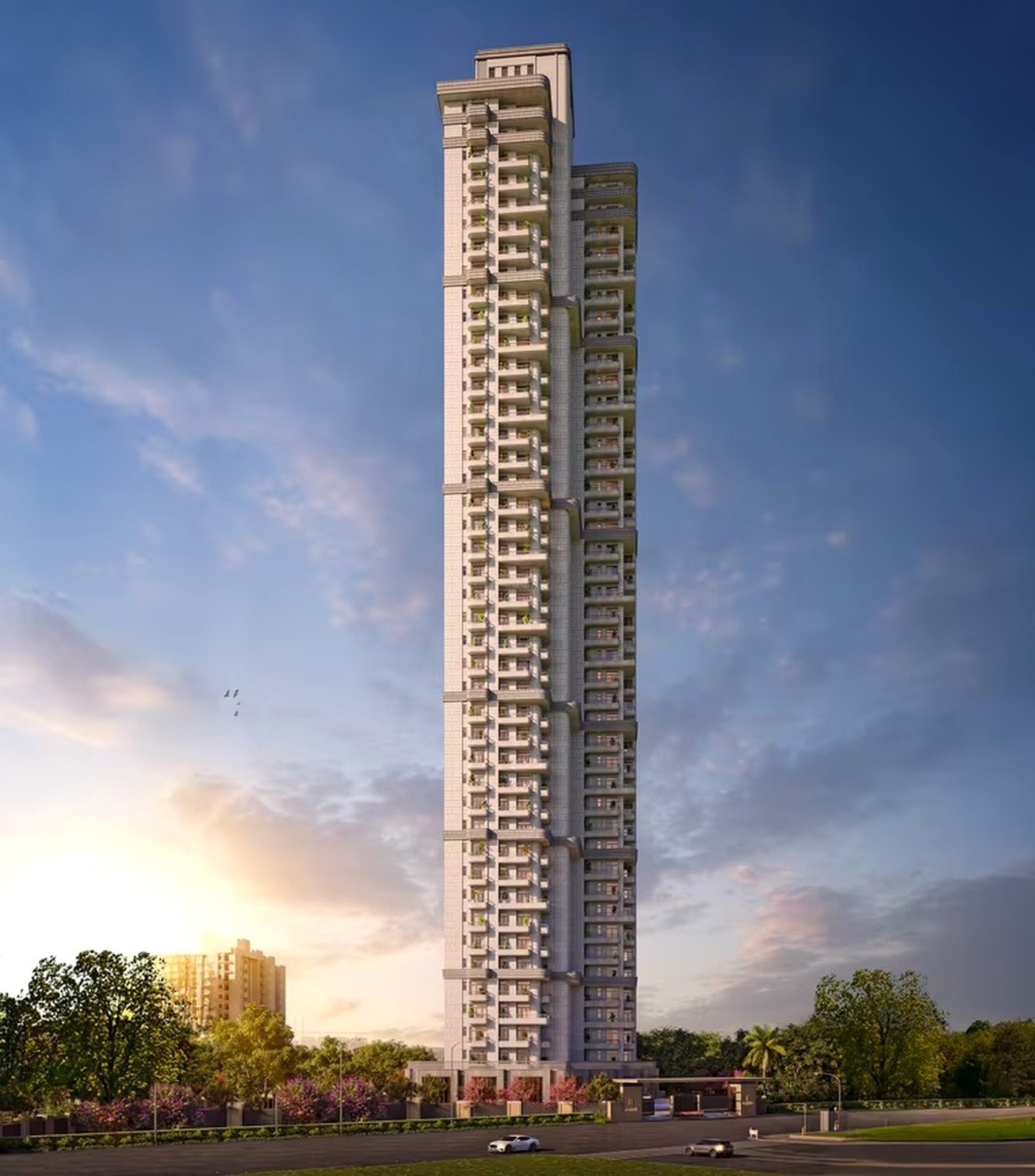 SS ONE tower exterior